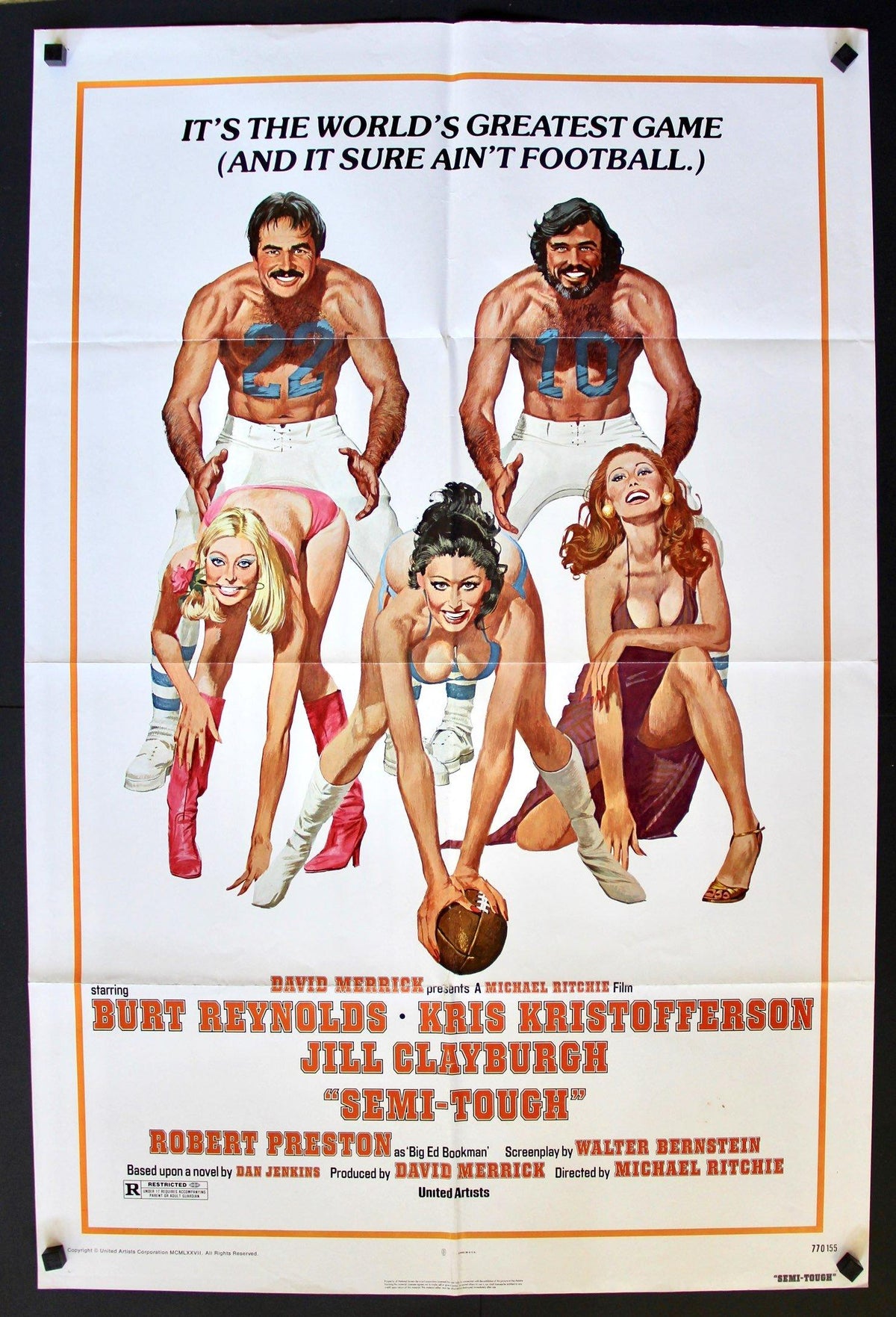 Semi-Tough (1977) original movie poster for sale at Original Film Art - Vintage Movie Posters