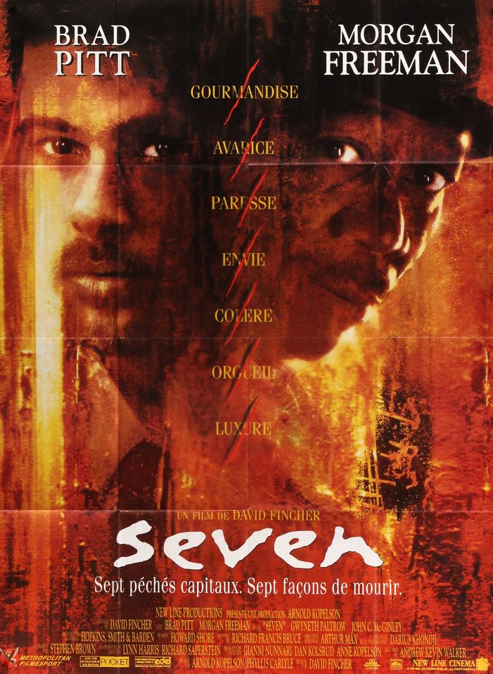 Seven (1995) original movie poster for sale at Original Film Art