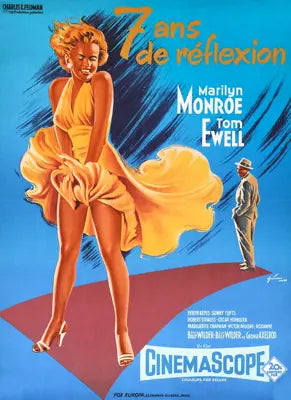 Seven Year Itch (1955) original movie poster for sale at Original Film Art - Vintage Movie Posters