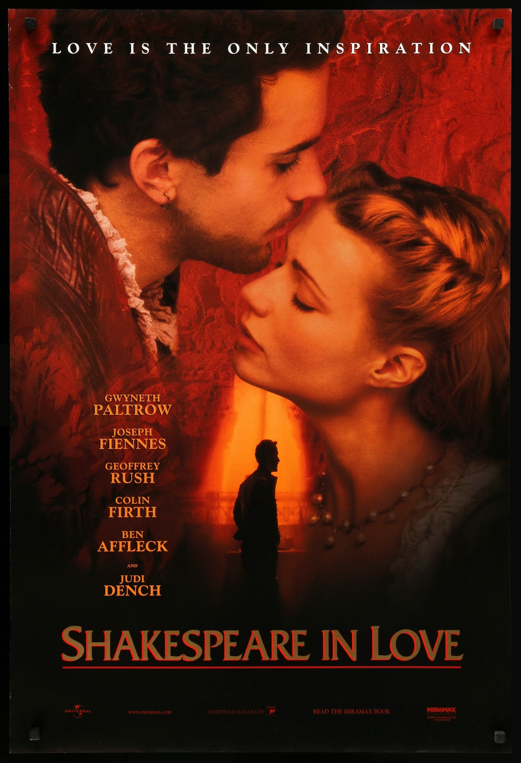 Shakespeare in Love (1998) original movie poster for sale at Original Film Art