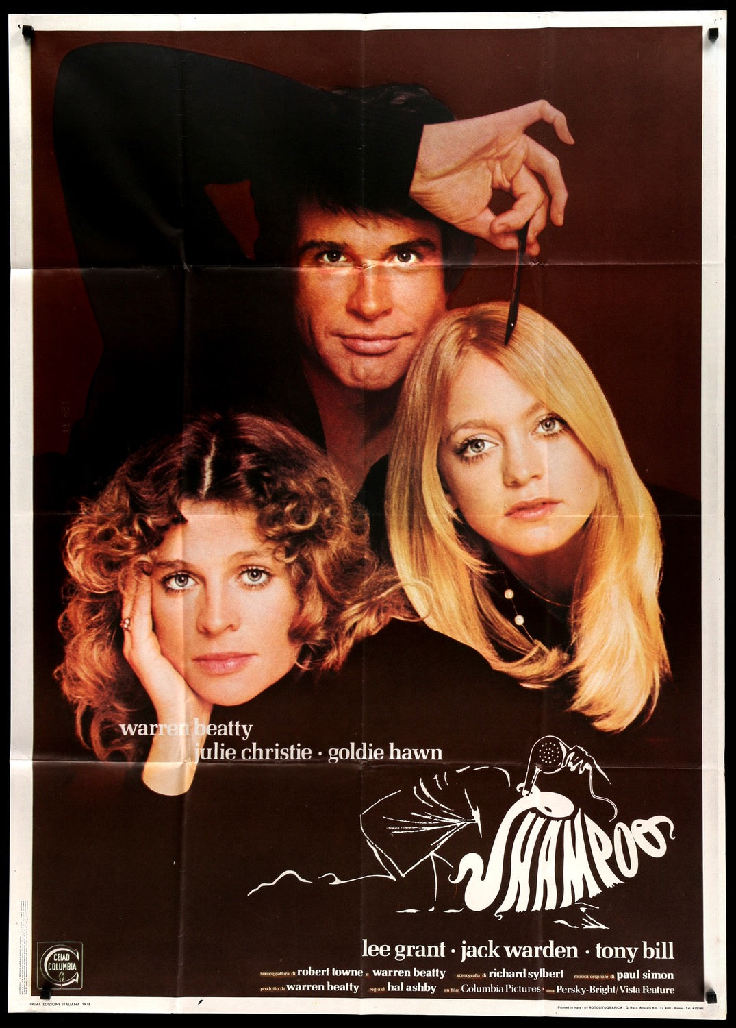 Shampoo (1975) original movie poster for sale at Original Film Art - Vintage Movie Posters