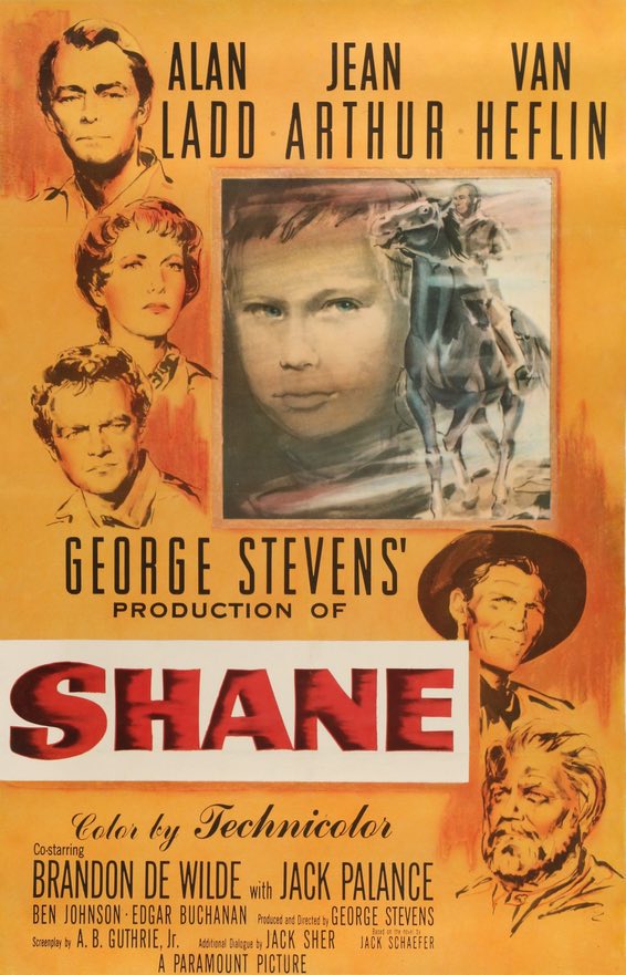 Shane (1953) original movie poster for sale at Original Film Art - Vintage Movie Posters