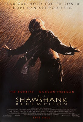 Shawshank Redemption (1994) original movie poster for sale at Original Film Art - Vintage Movie Posters