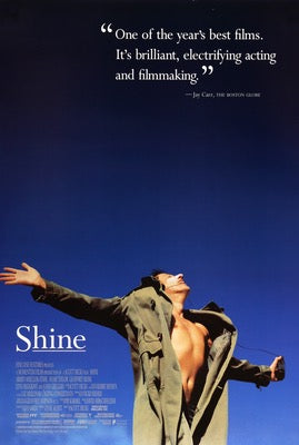 Shine (1996) original movie poster for sale at Original Film Art - Vintage Movie Posters