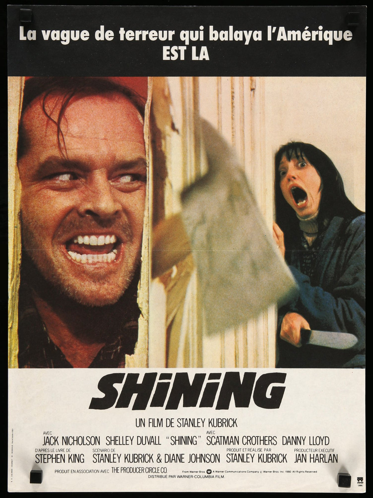 Shining (1980) original movie poster for sale at Original Film Art