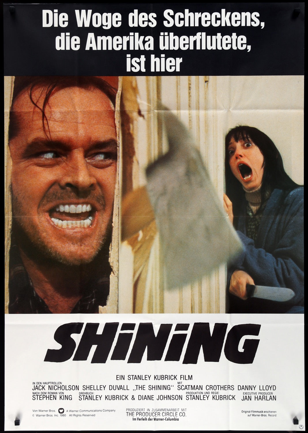 Shining (1980) original movie poster for sale at Original Film Art