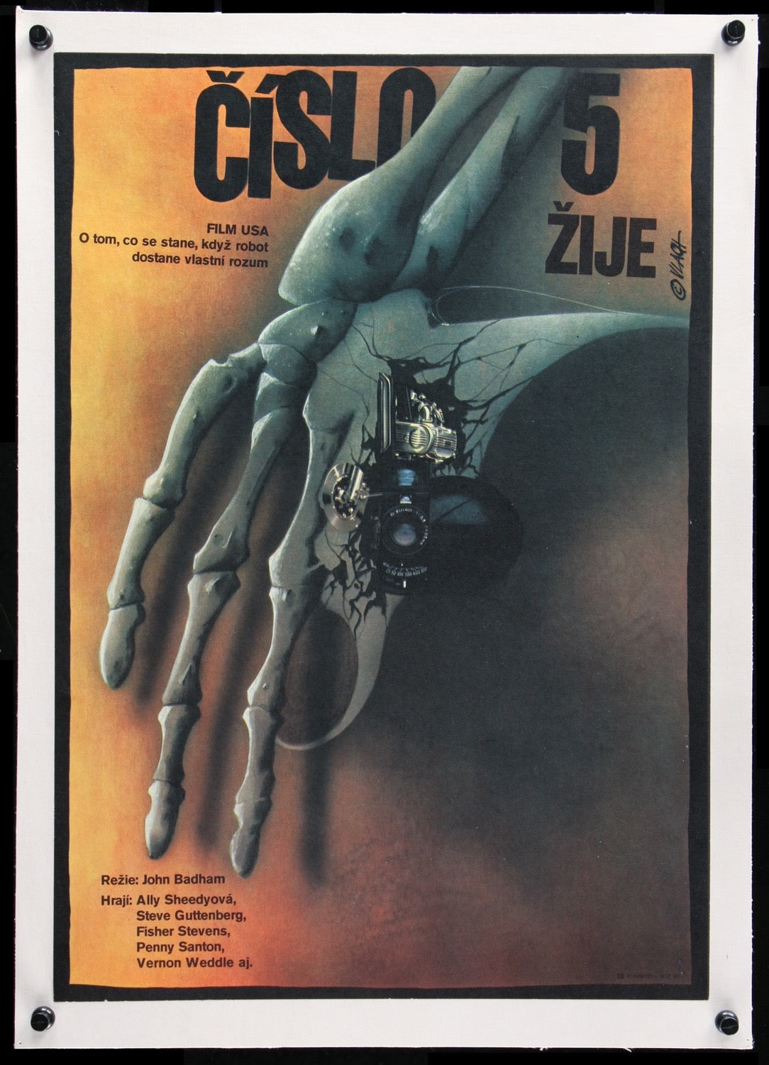 Short Circuit (1986) original movie poster for sale at Original Film Art - Vintage Movie Posters