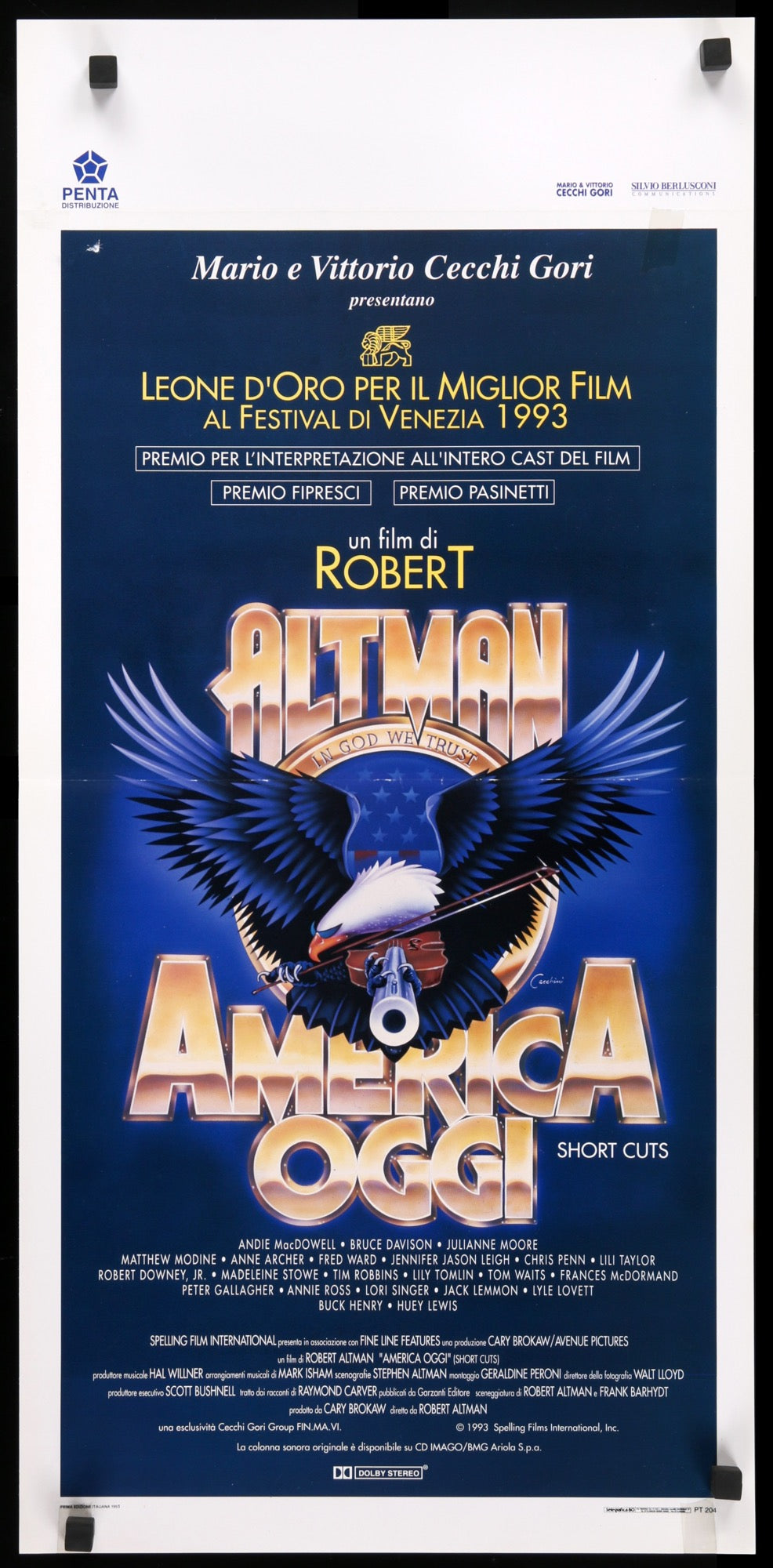 Short Cuts (1993) original movie poster for sale at Original Film Art