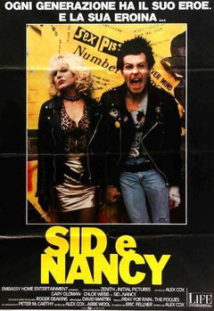 Sid and Nancy (1986) Original Italian 2 Fogli Movie Poster