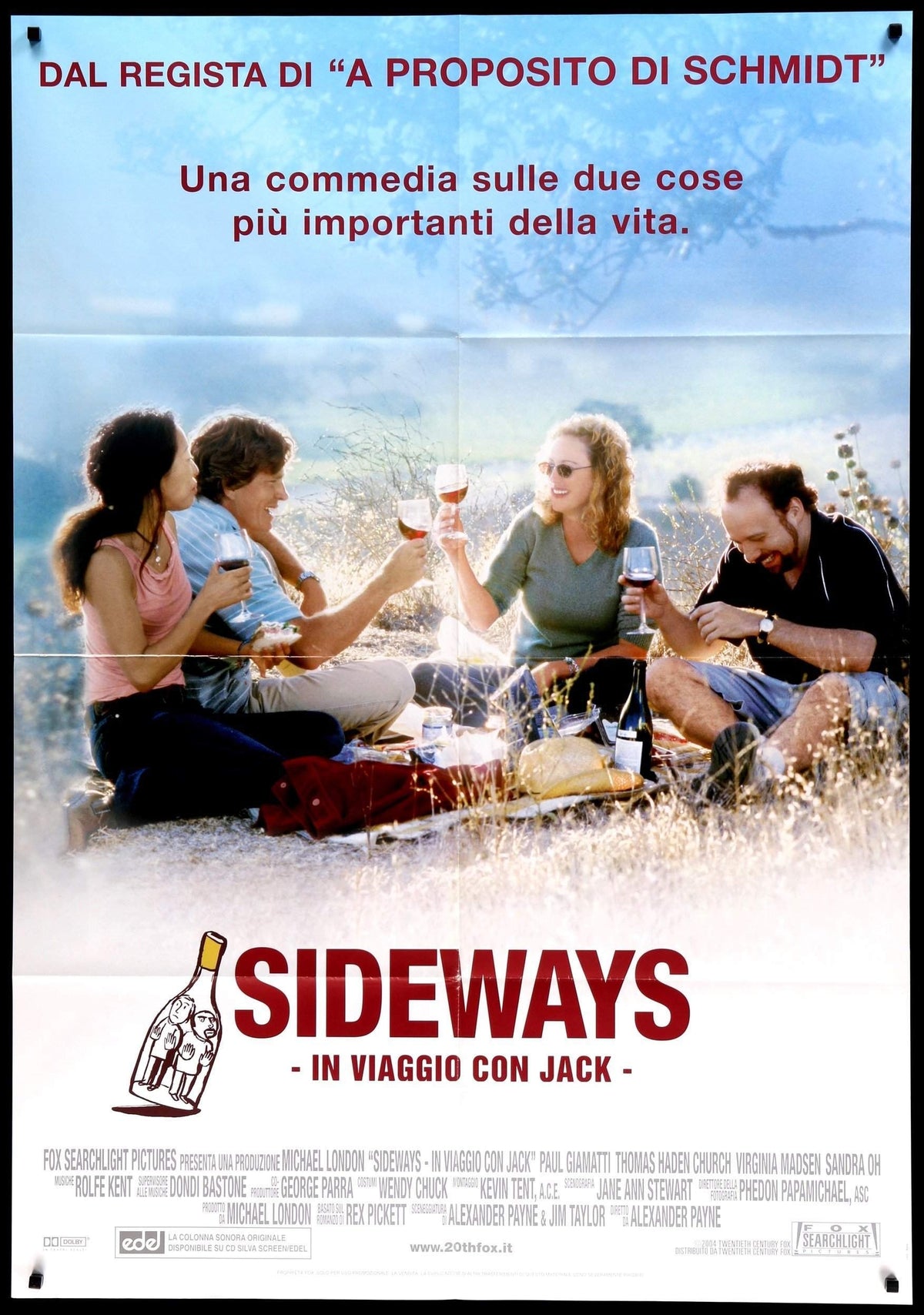 Sideways (2004) original movie poster for sale at Original Film Art - Vintage Movie Posters