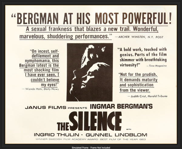 Listen To The Silence ポスター silence_1963_half_original_fil