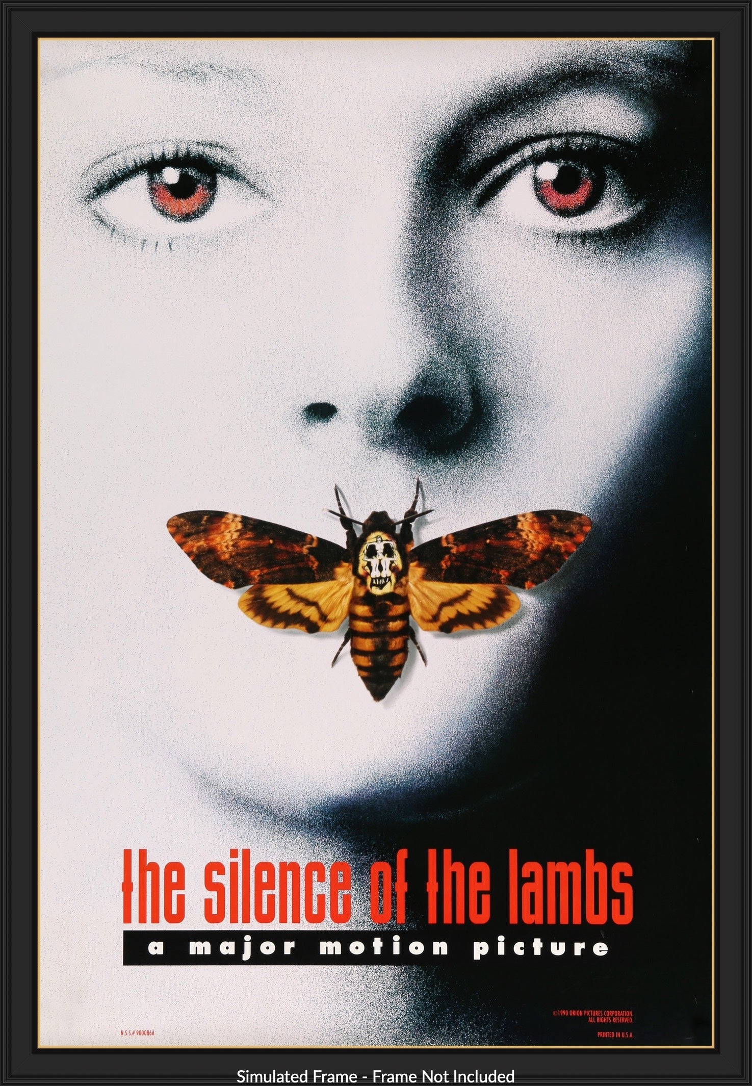 Silence of the Lambs (1991) original movie poster for sale at Original Film Art - Vintage Movie Posters