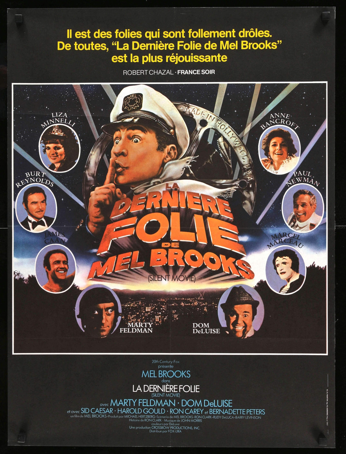 Silent Movie (1976) original movie poster for sale at Original Film Art