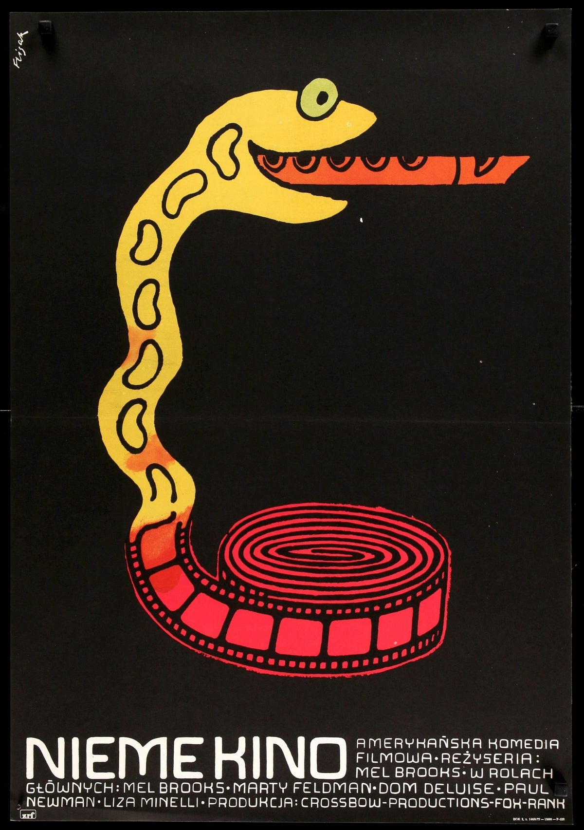 Silent Movie (1976) original movie poster for sale at Original Film Art