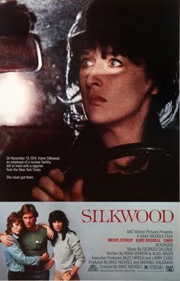 Silkwood (1983) original movie poster for sale at Original Film Art - Vintage Movie Posters