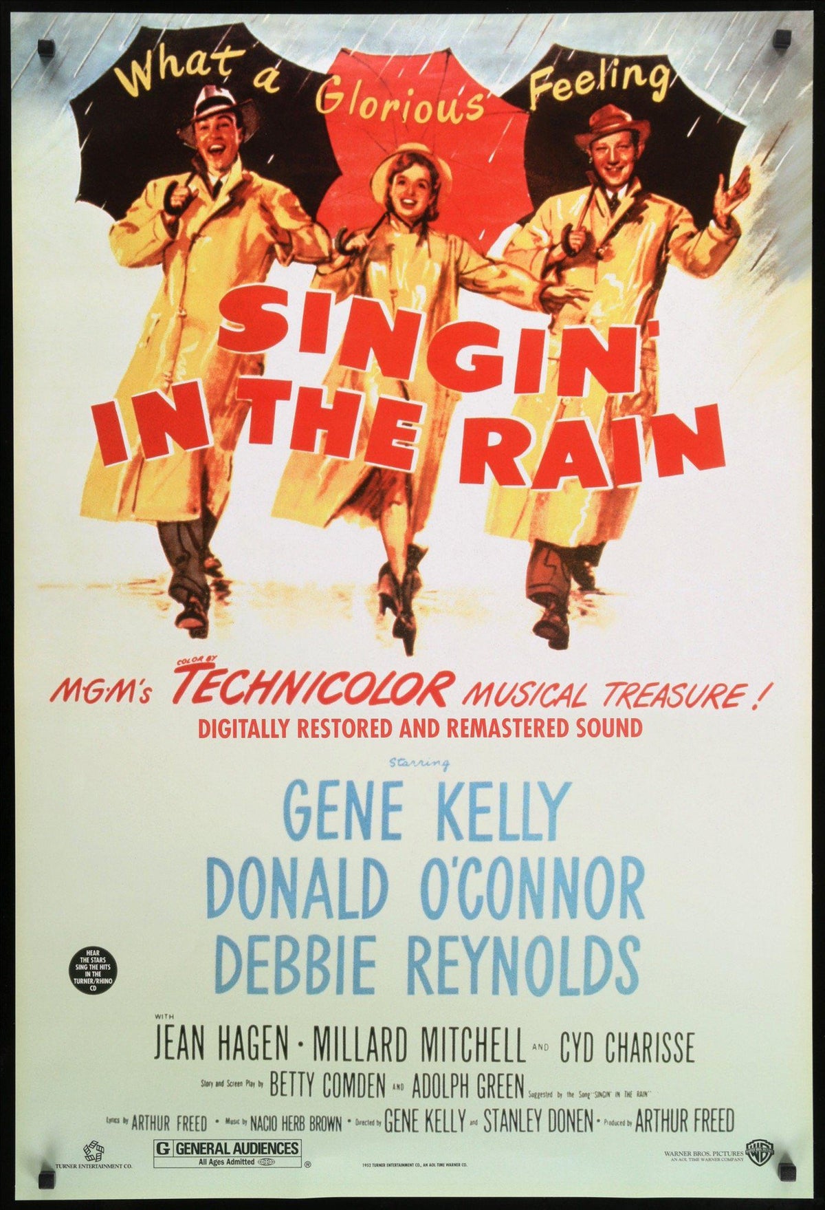 Singin&#39; In the Rain (1952) original movie poster for sale at Original Film Art