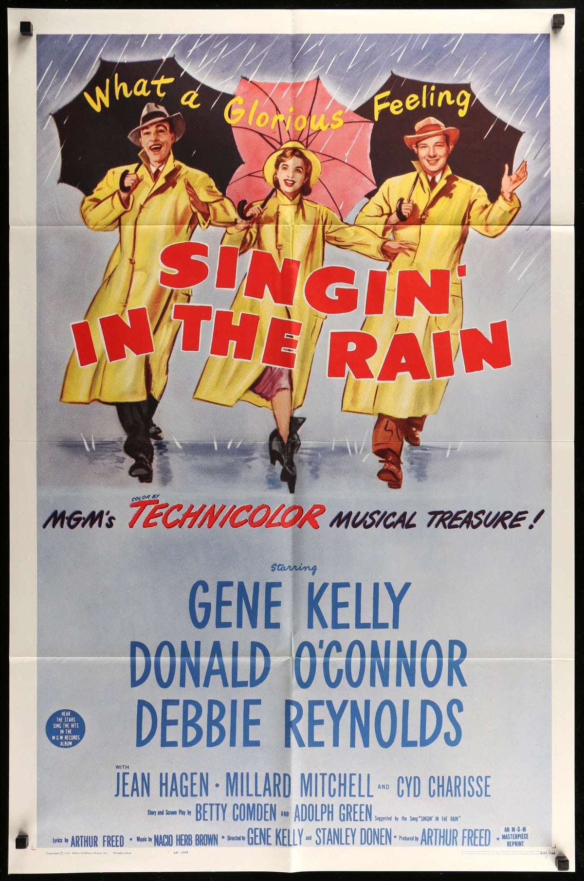 Singin&#39; In the Rain (1952) original movie poster for sale at Original Film Art - Vintage Movie Posters