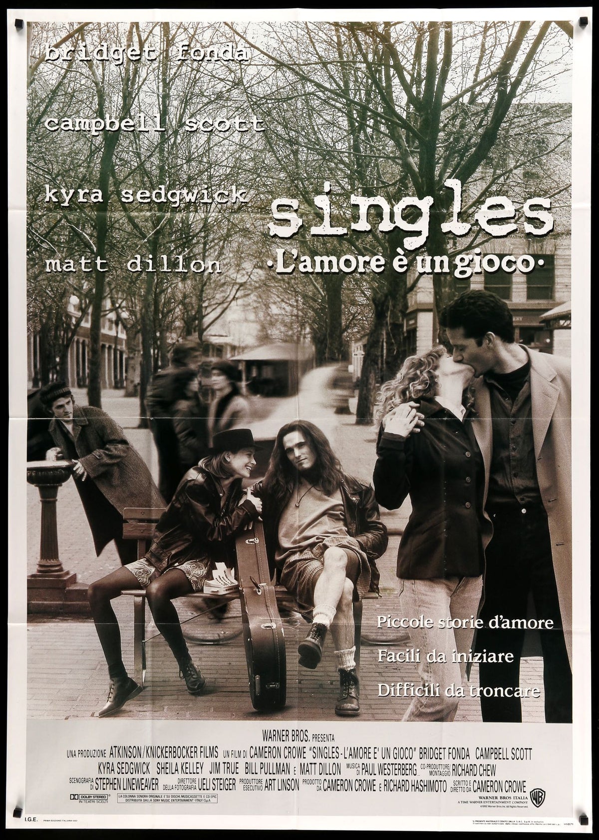 Singles (1992) original movie poster for sale at Original Film Art - Vintage Movie Posters