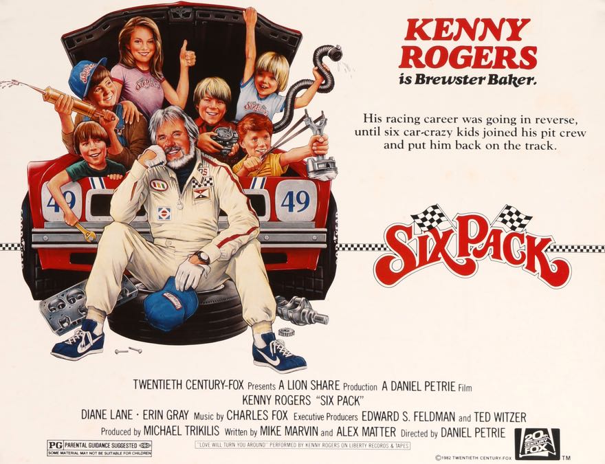 Six Pack (1982) original movie poster for sale at Original Film Art - Vintage Movie Posters
