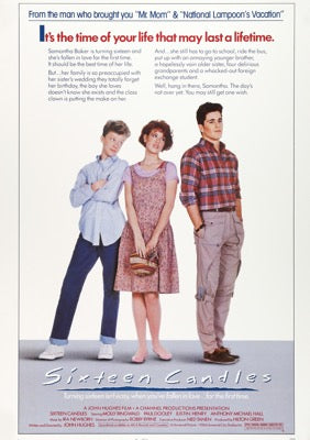 Sixteen Candles (1984) original movie poster for sale at Original Film Art - Vintage Movie Posters