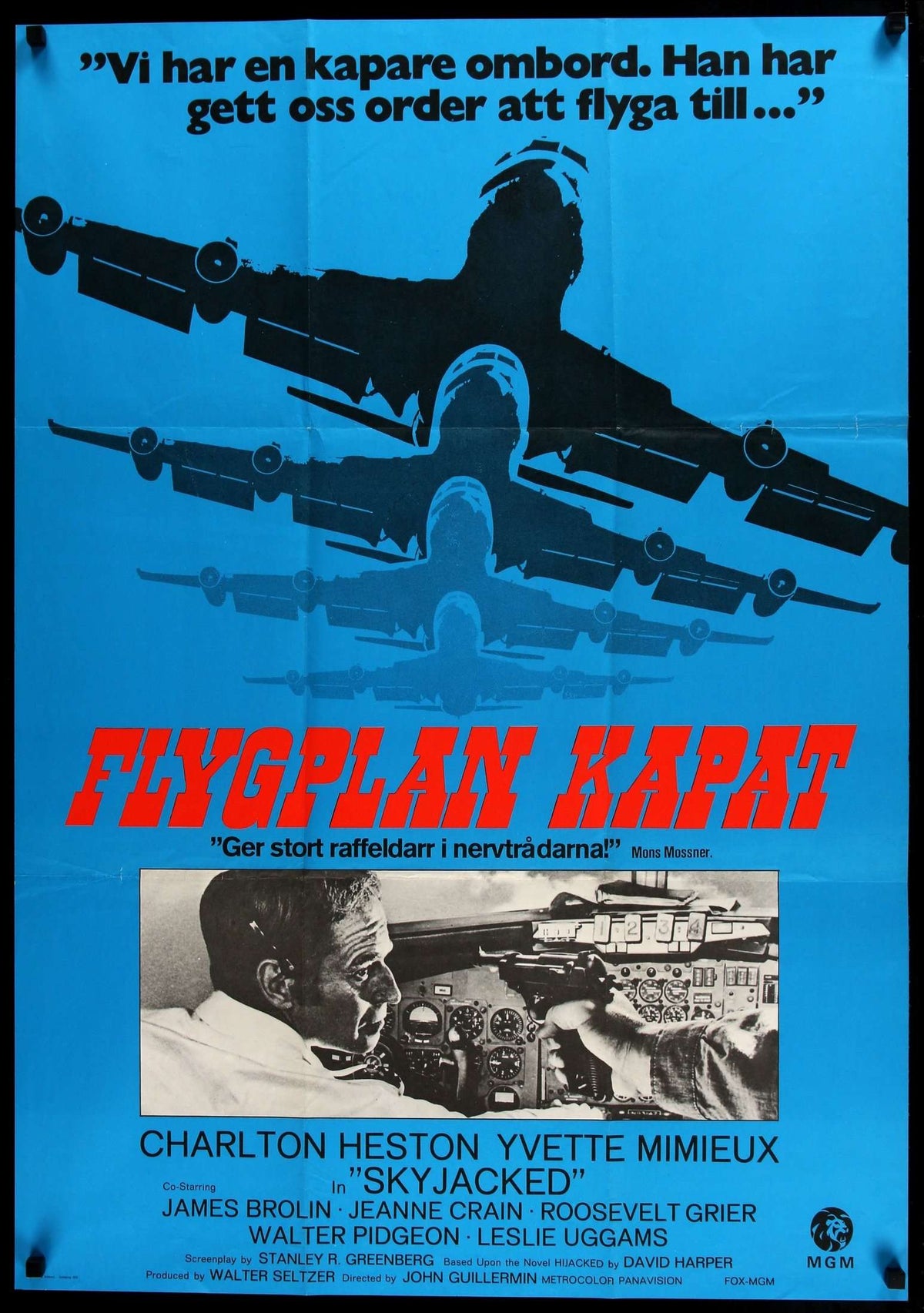 Skyjacked (1972) original movie poster for sale at Original Film Art