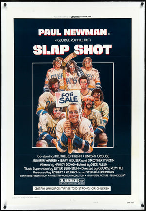 Slap Shot (1977) original movie poster for sale at Original Film Art