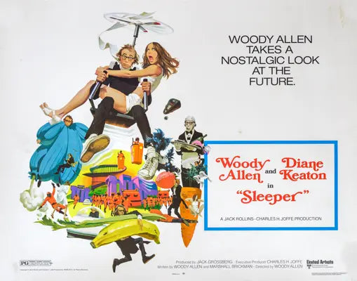 Sleeper (1973) original movie poster for sale at Original Film Art - Vintage Movie Posters