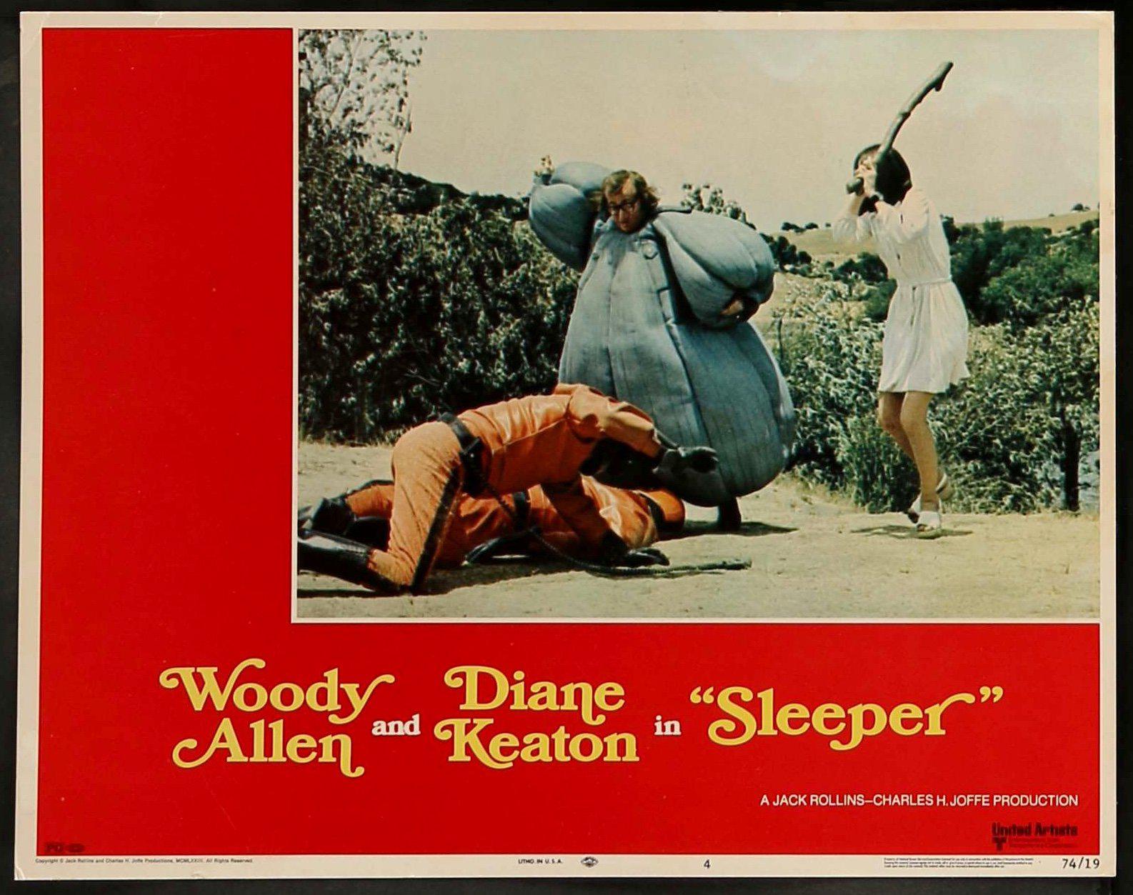 Sleeper (1973) original movie poster for sale at Original Film Art - Vintage Movie Posters