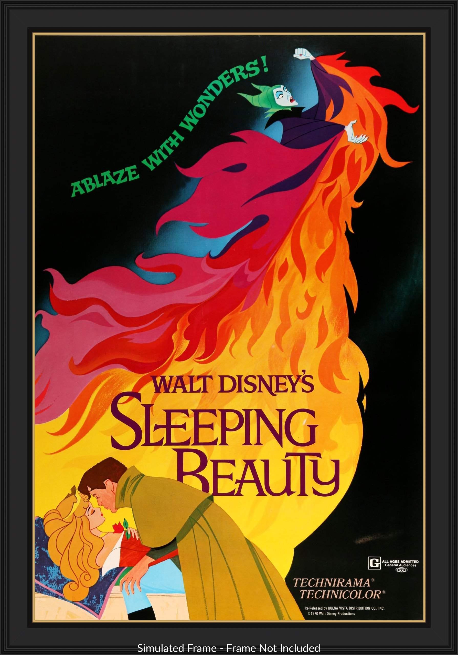 Sleeping Beauty (1959) original movie poster for sale at Original Film Art