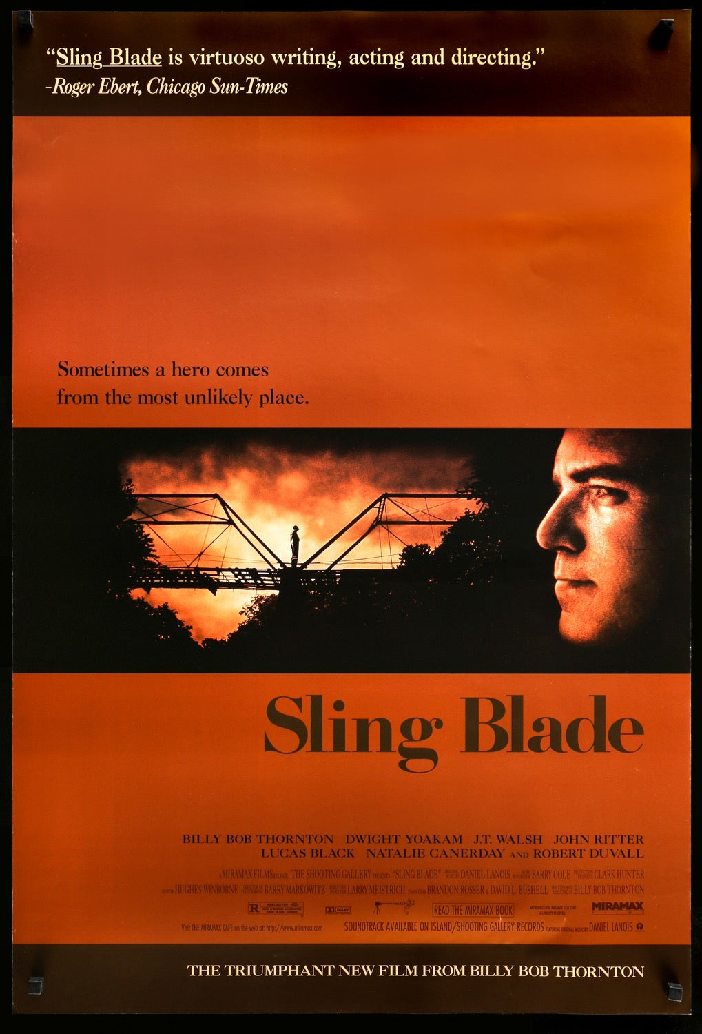 Sling Blade (1996) original movie poster for sale at Original Film Art
