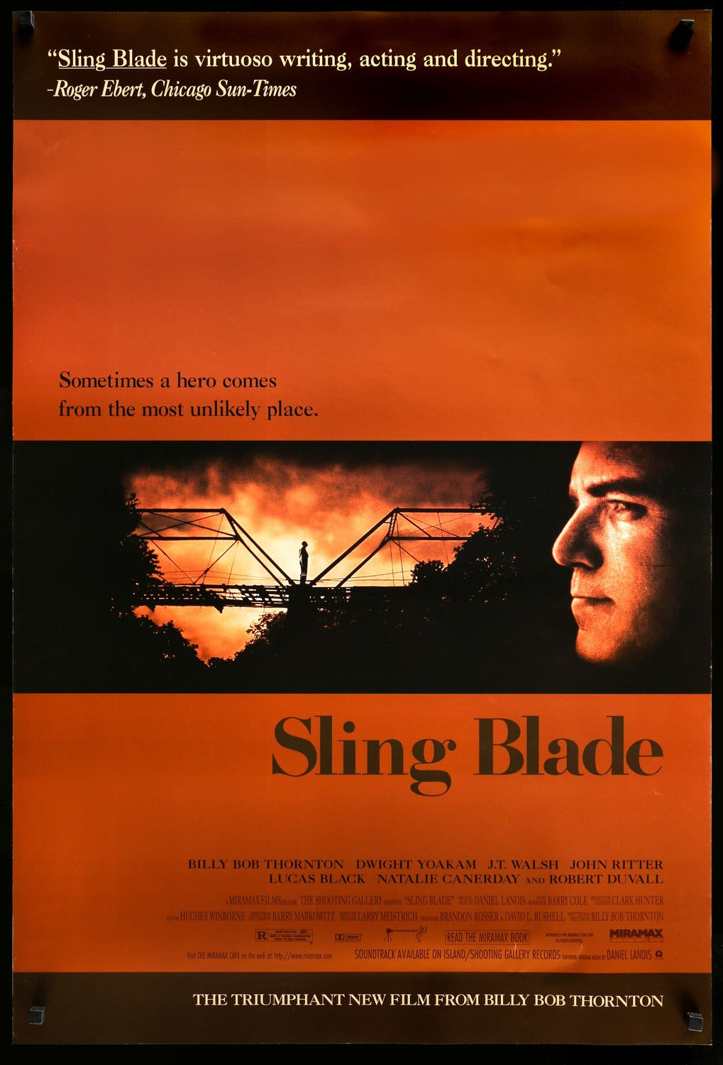 Sling Blade (1996) Original One-Sheet Movie Poster - Original Film
