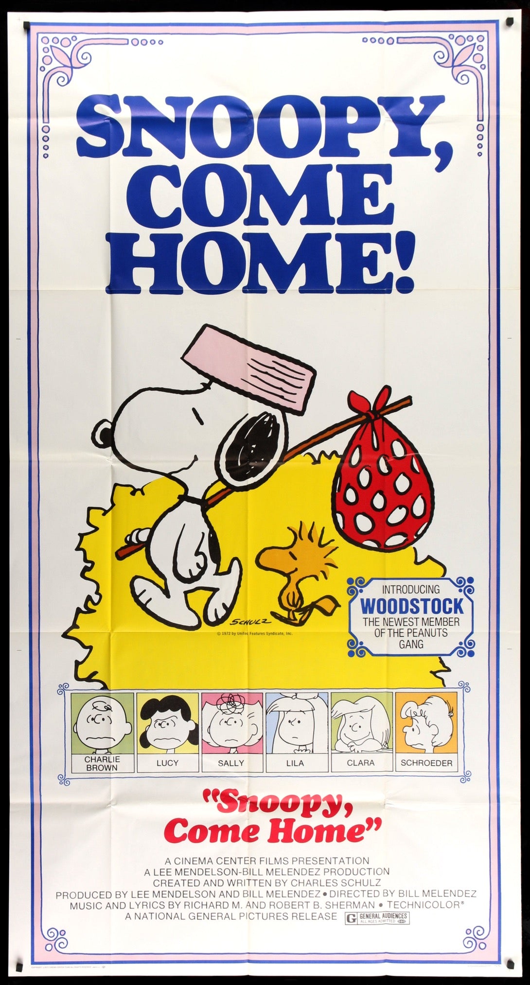 Snoopy Come Home (1972) original movie poster for sale at Original Film Art - Vintage Movie Posters