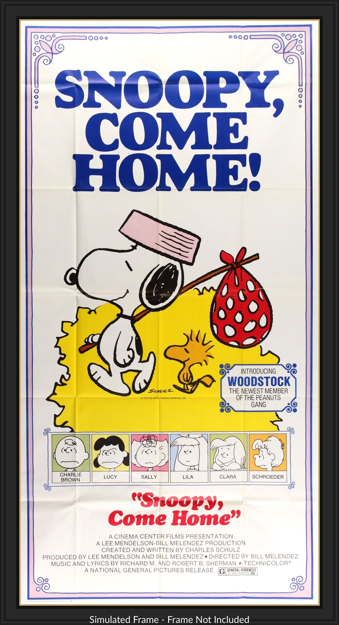 Snoopy Come Home (1972) original movie poster for sale at Original Film Art