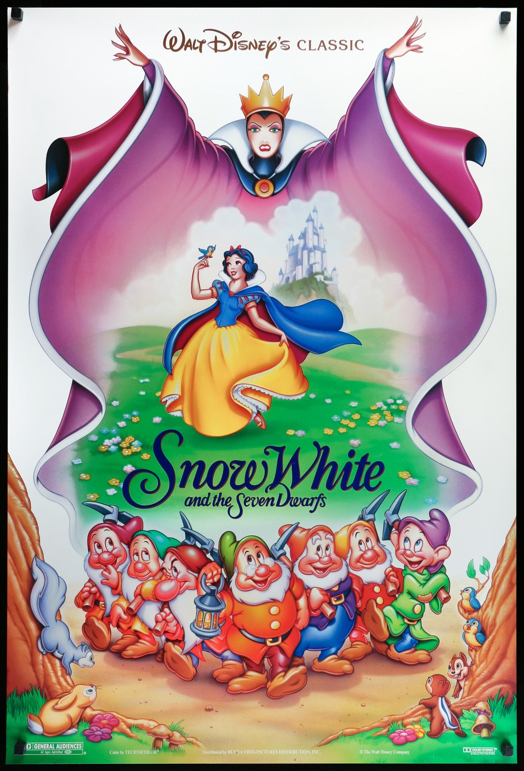 Snow White and the Seven Dwarfs (1937) original movie poster for sale at Original Film Art