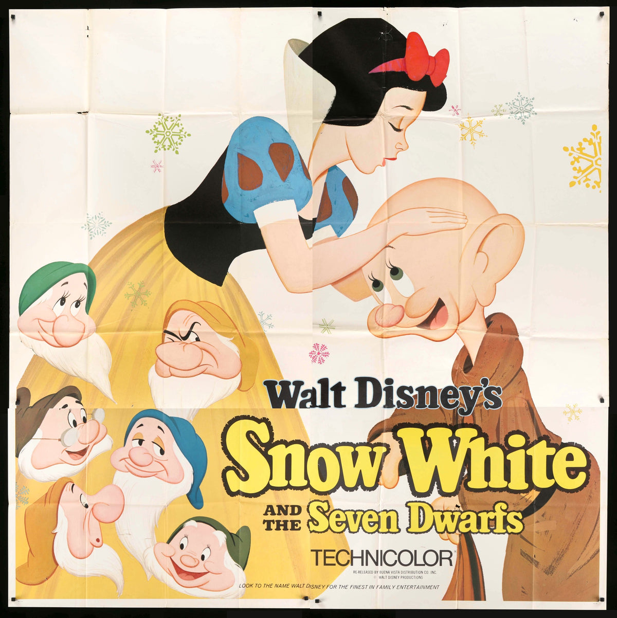 Snow White and the Seven Dwarfs (1937) original movie poster for sale at Original Film Art