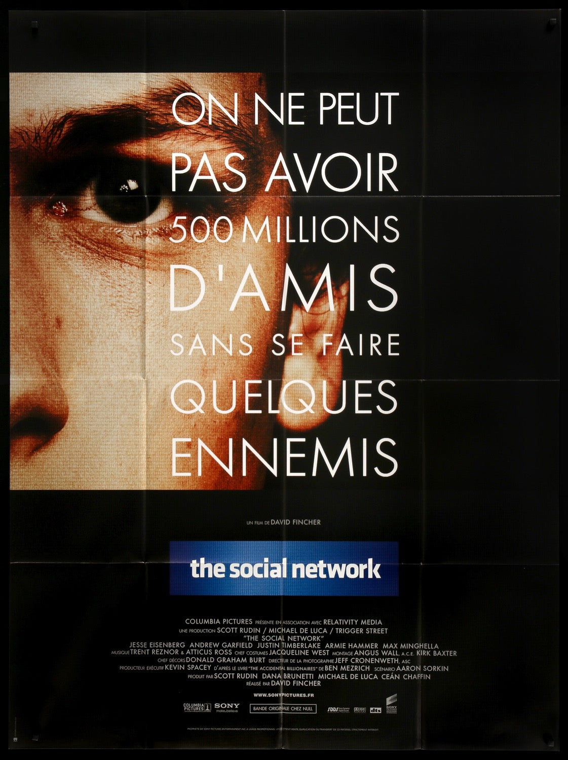 Social Network (2010) original movie poster for sale at Original Film Art - Vintage Movie Posters