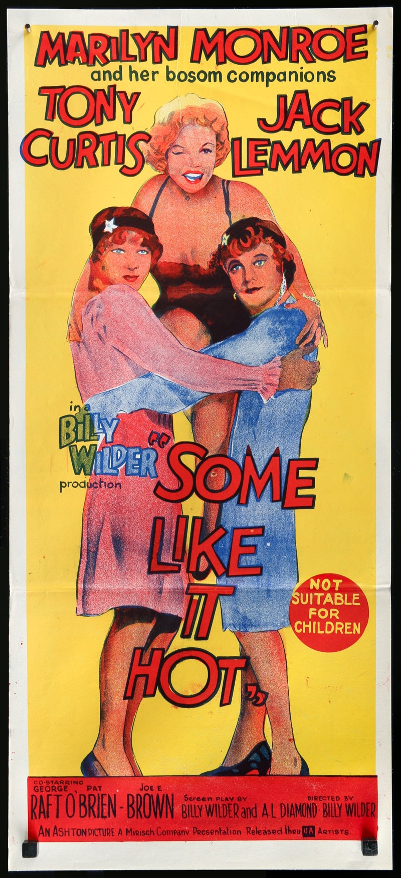 Some Like It Hot (1959) original movie poster for sale at Original Film Art - Vintage Movie Posters