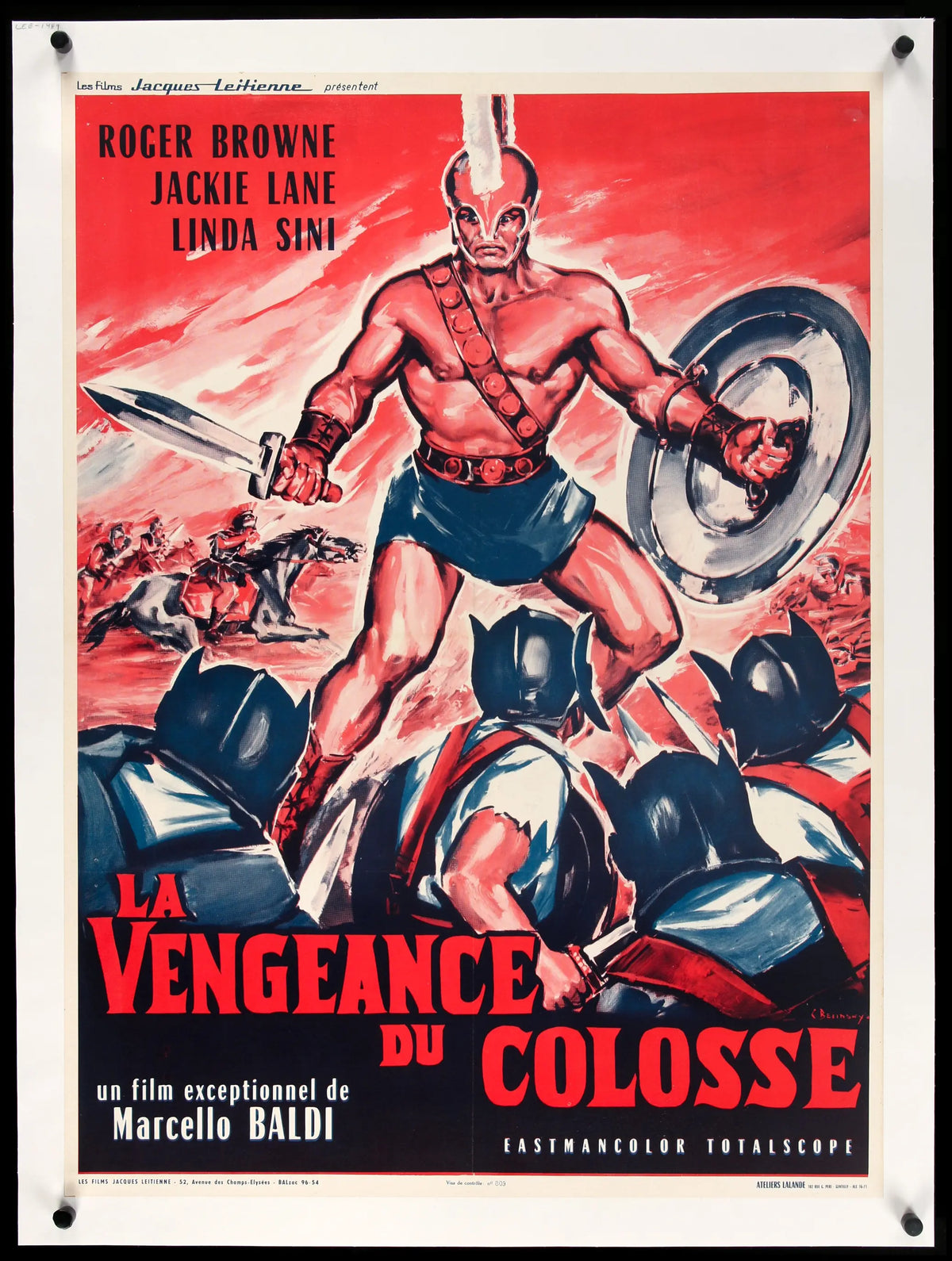 Son of Hercules vs. Venus (1962) original movie poster for sale at Original Film Art