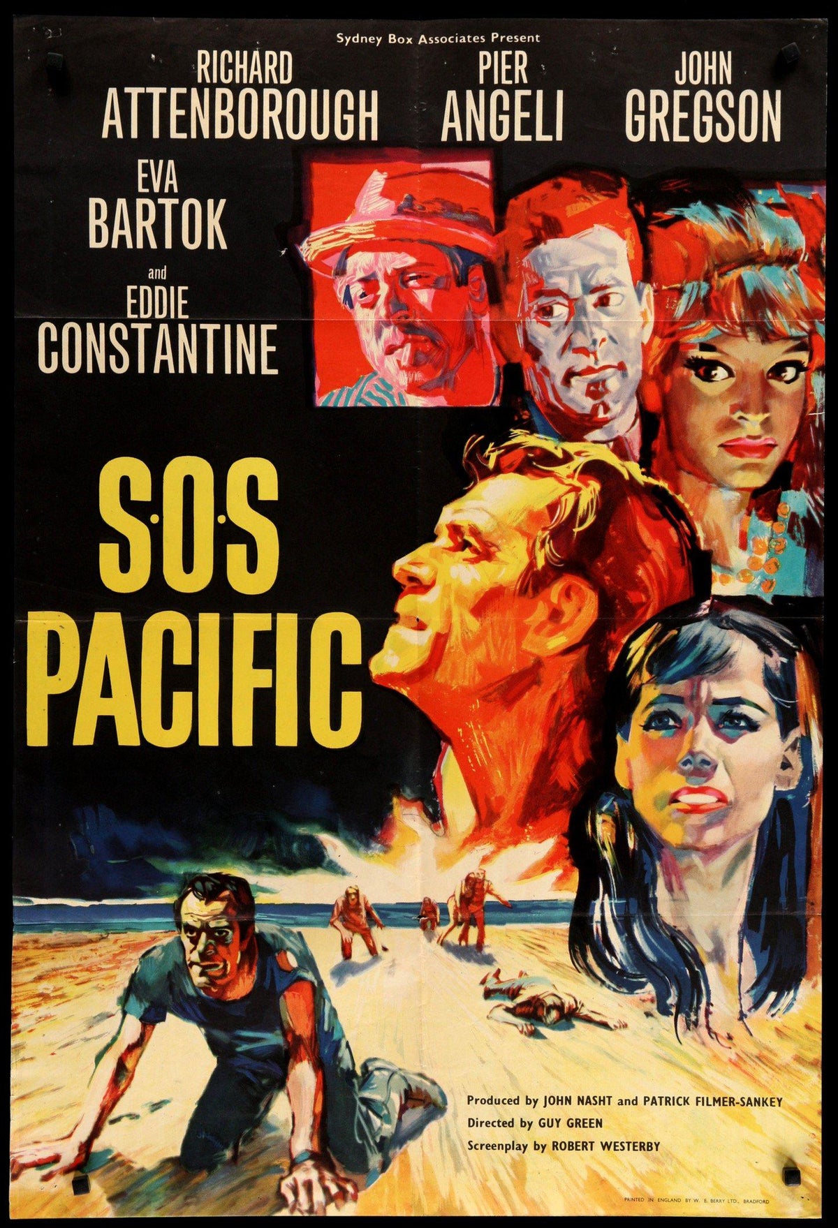 S.O.S. Pacific (1959) original movie poster for sale at Original Film Art