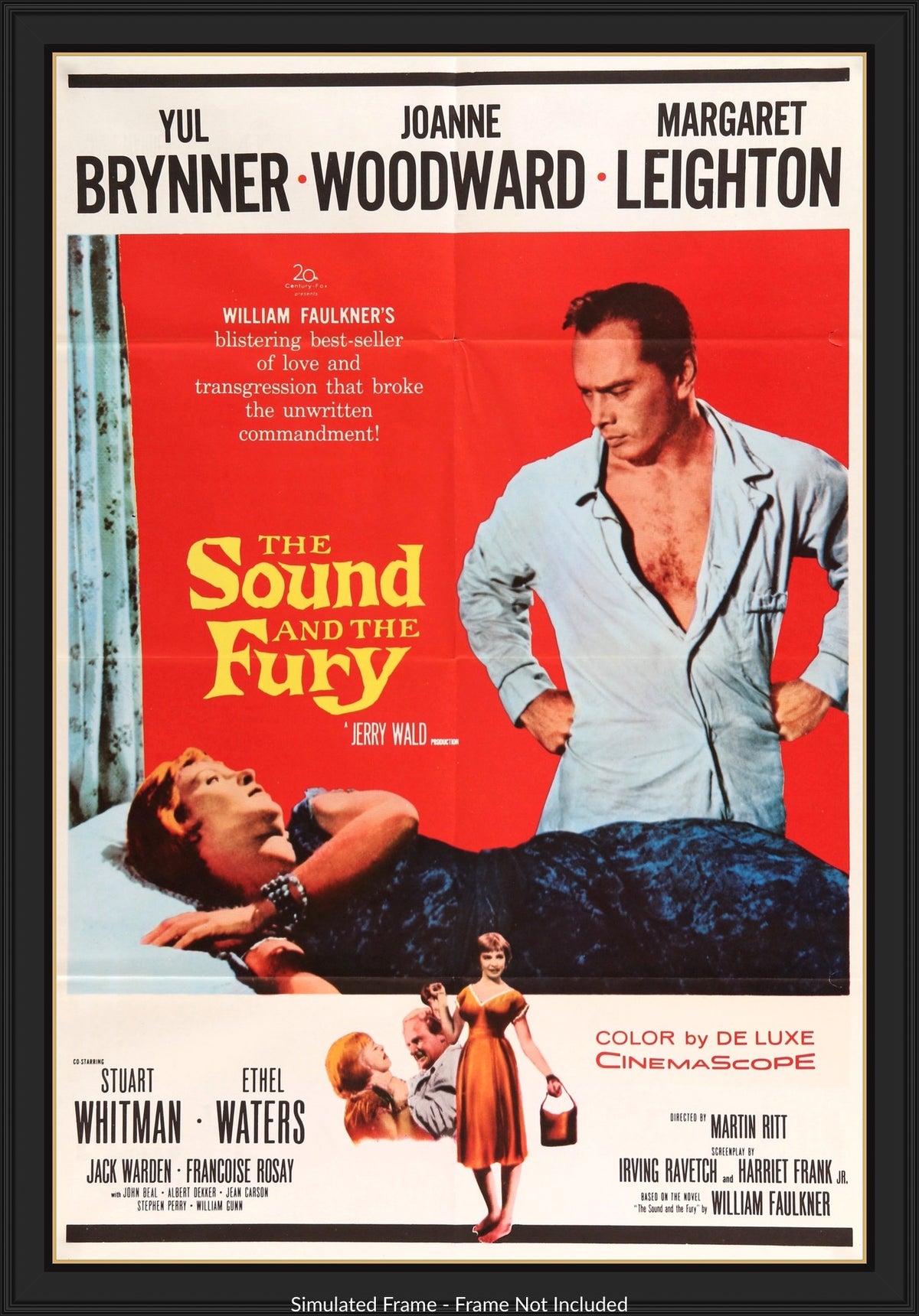 Sound and the Fury (1959) original movie poster for sale at Original Film Art - Vintage Movie Posters