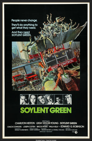 Soylent Green (1973) original movie poster for sale at Original Film Art