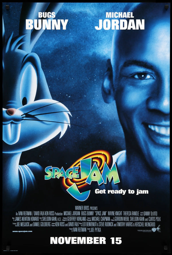 Space Jam (1996) Original Advance One-Sheet Movie Poster