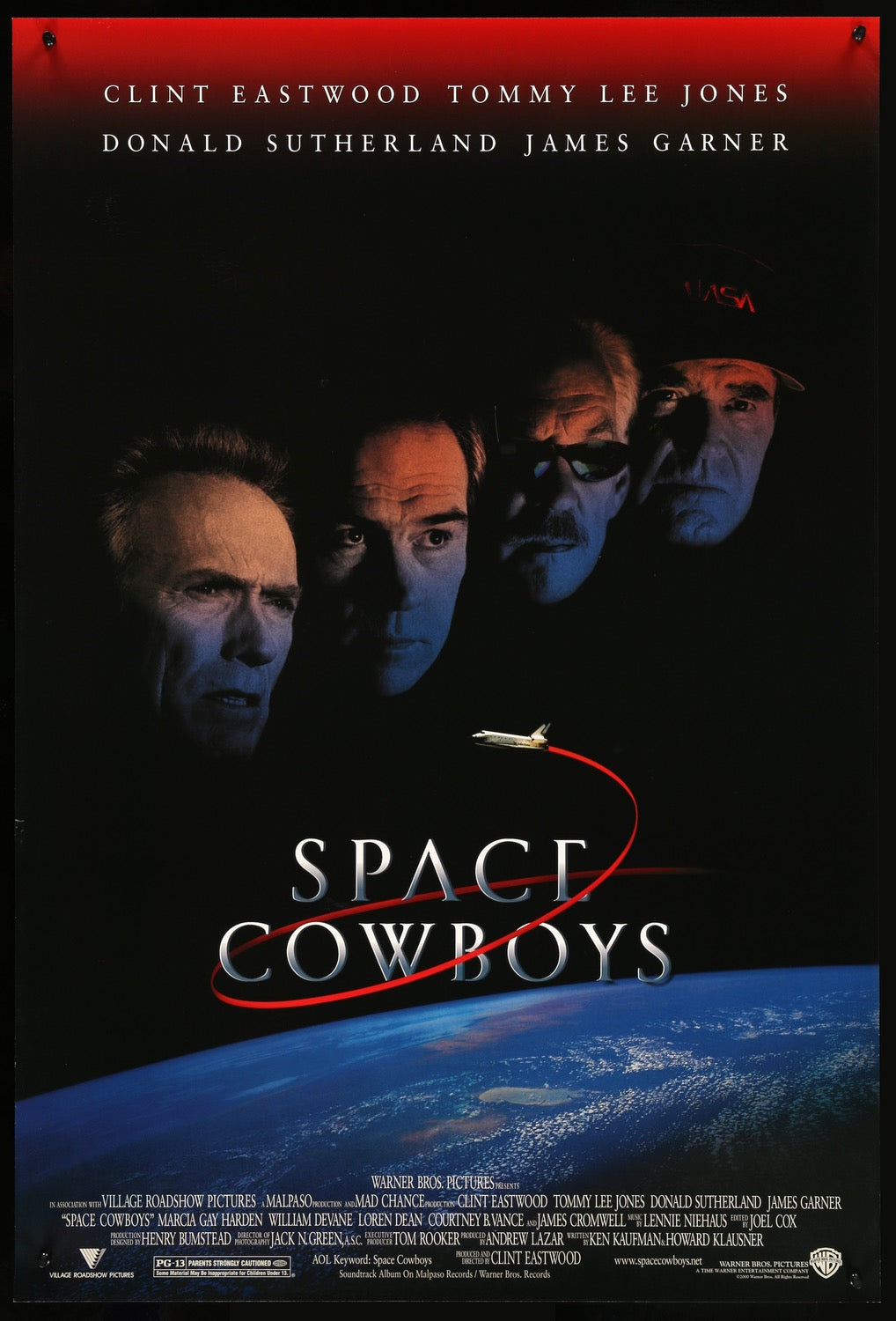 Space Cowboys (2000) original movie poster for sale at Original Film Art - Vintage Movie Posters