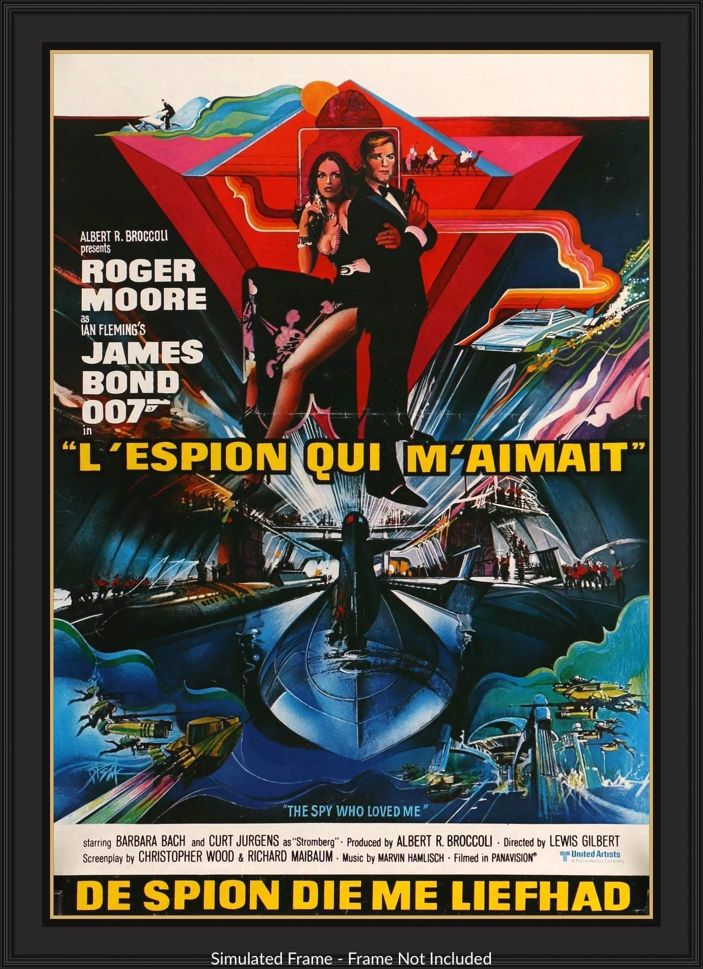 Spy Who Loved Me (1977) original movie poster for sale at Original Film Art - Vintage Movie Posters