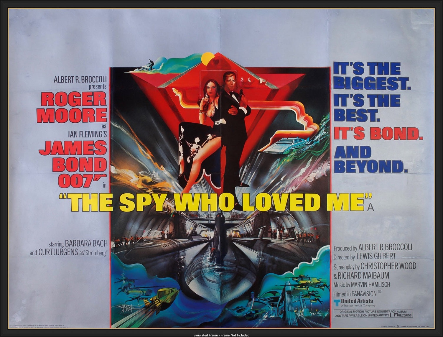 Spy Who Loved Me (1977) original movie poster for sale at Original Film Art