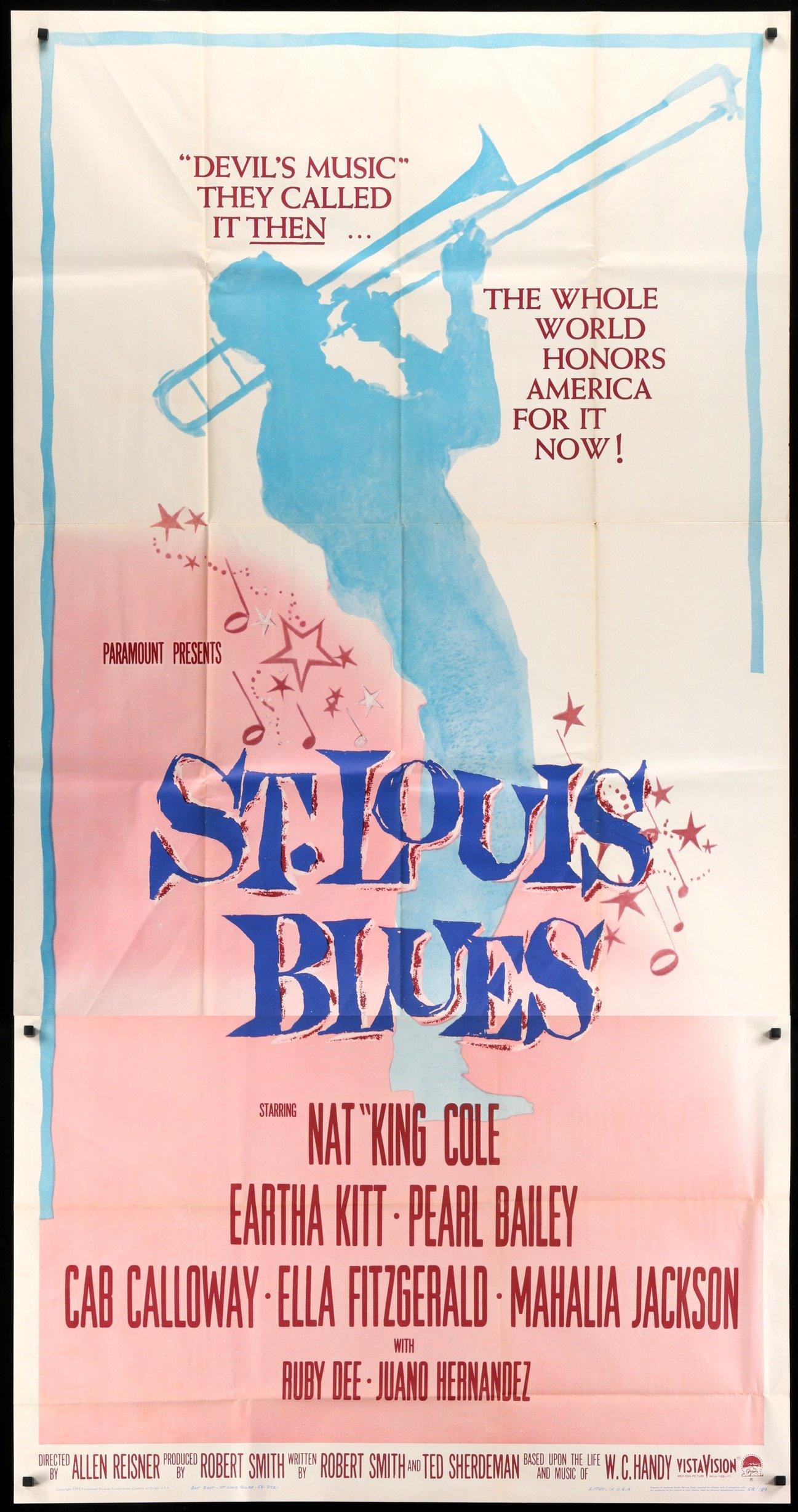 St. Louis Blues (1958) original movie poster for sale at Original Film Art