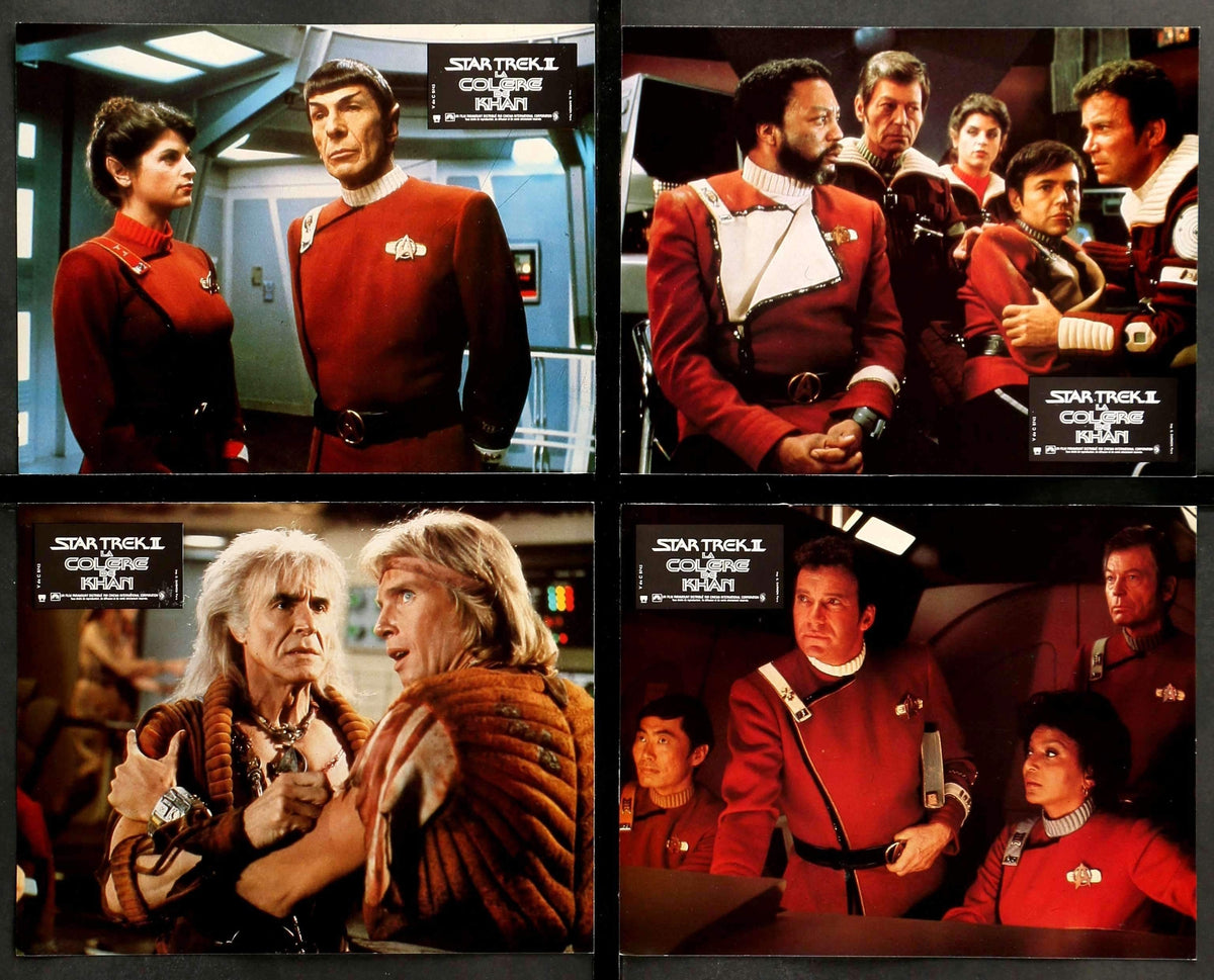 Star Trek II: The Wrath of Khan (1982) Lobby Cards - Set of 10 original movie poster for sale at Original Film Art