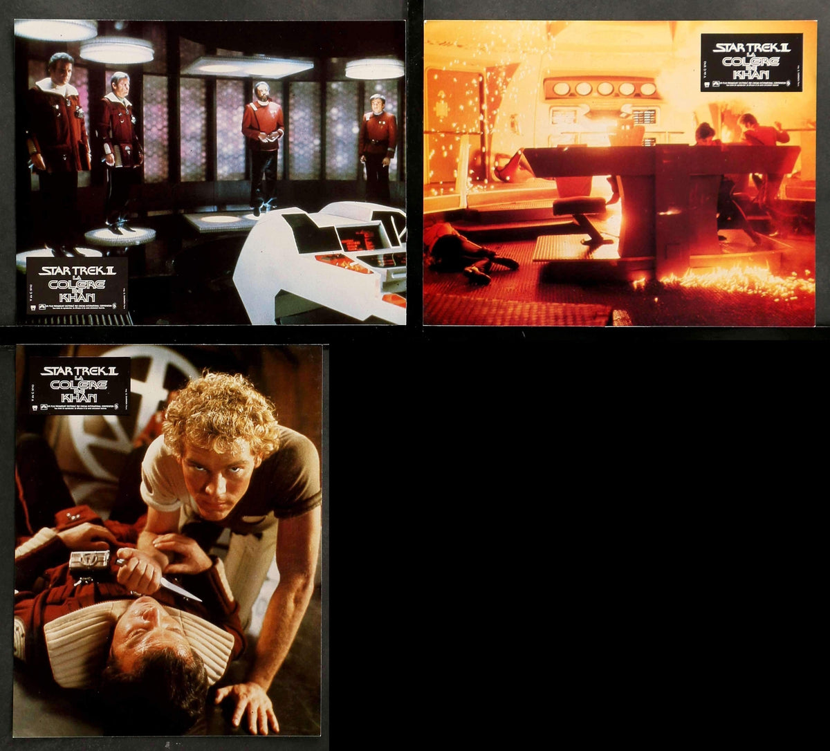 Star Trek II: The Wrath of Khan (1982) Lobby Cards - Set of 10 original movie poster for sale at Original Film Art - Vintage Movie Posters