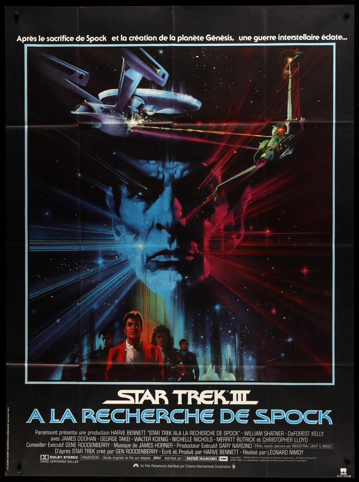 Star Trek III: The Search for Spock (1984) original movie poster for sale at Original Film Art