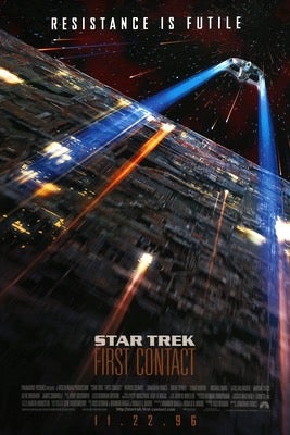 Star Trek: First Contact (1996) original movie poster for sale at Original Film Art - Vintage Movie Posters
